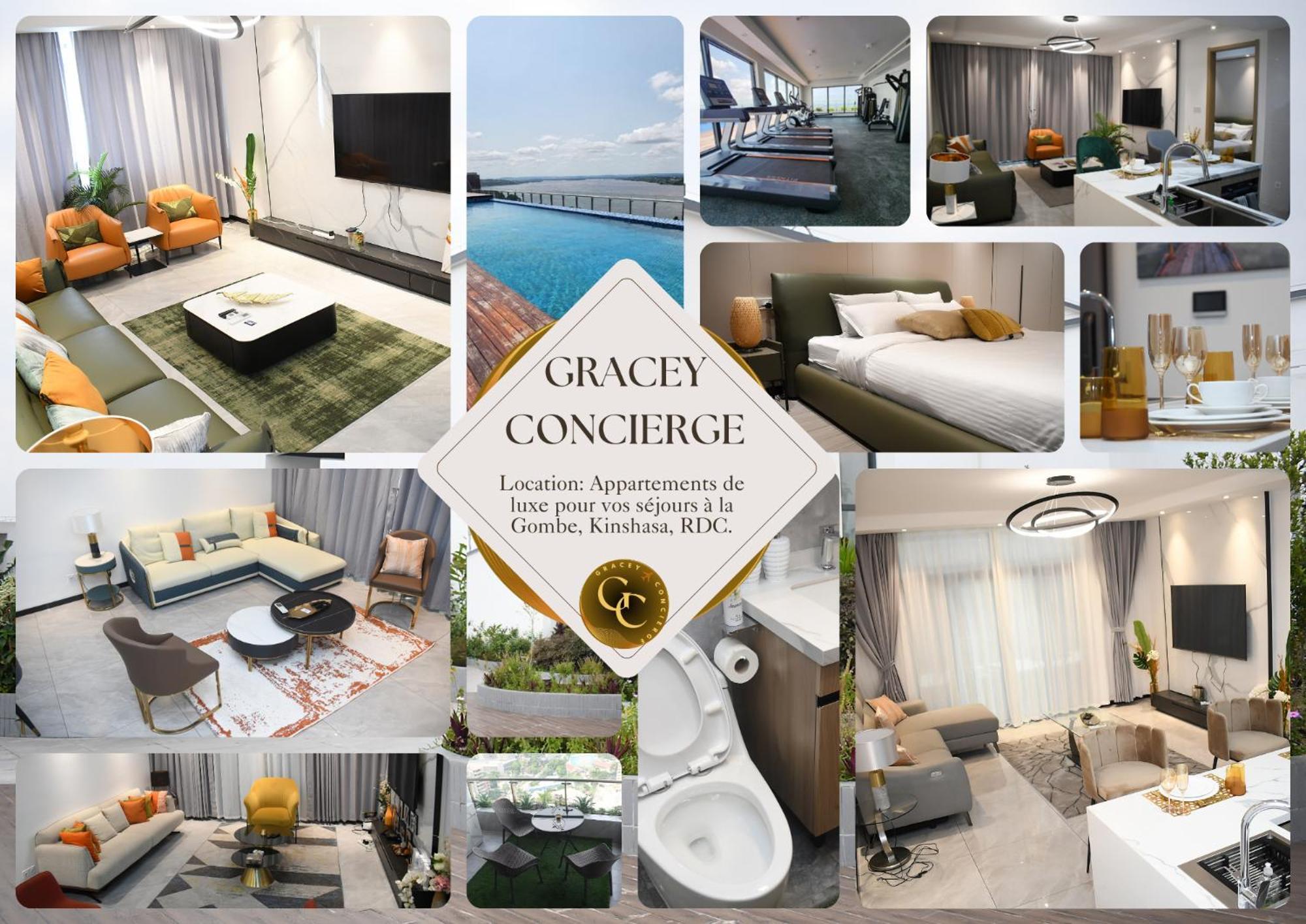 Gracey Concierge Apartments - Avenue Uvira Κινσάσα Εξωτερικό φωτογραφία